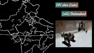 History Optional Map - IVC Sites (Late) - Practice - With Solutions