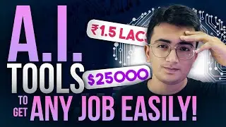Crack Any 6 Figure Job with AI Tools in 2023 (Hindi) | Best AI Tools to Get Job in 2023
