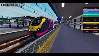 Here is the train express class 221 in St Helens Bridge Thursday 15 January 2026