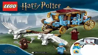 LEGO instructions - Harry Potter &trade; - 75958 - Beauxbatons' Carriage Arrival at Hogwarts