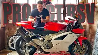 Lockdown Project: Aprilia RSV1000R Mille Gen 2 Barn Find Rebuild Restoration Project 2004