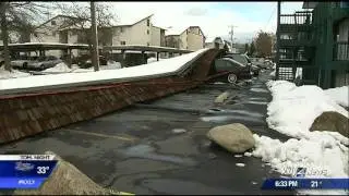 Heavy snow could cause roofs to collapse