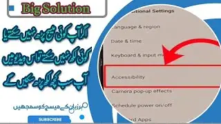 Accessibility Settings Amazing In Mobile 😲💪 || #viral  #gaming #mobileproblems #alvitech #follow