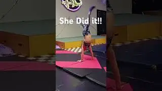 Pure Determination 💪 #gymnastics #determination #handstand #acro #strong #winner