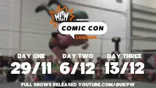 UKPW X MCM COMIC CON - COMING SOON #MCM #mcmcomiccon