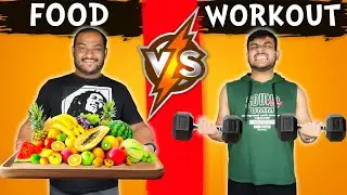 FOOD VS WORKOUT CHALLENGE | Fruits Eating Challenge | Workout Challenge | Viwa Food World