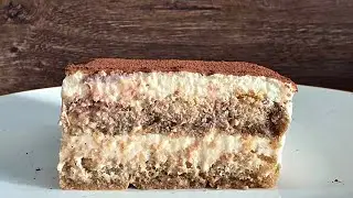 Classic Recipe of Italian 🇮🇹 Tiramisu! | Класическа Рецепта за Италианско Тирамису! Без Cметана!