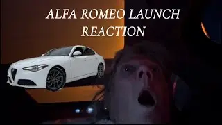 GRANDMA REACTS TO ALFA ROMEO LAUNCH!