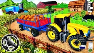 Heavy Tractor Trolley Cargo Simulator 3D - Farming Tractor Driver 2025 | #CMGaming #1062