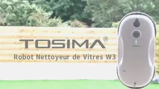 Meilleur Robot Nettoyeur de vitres de 2024 : Tosima W3