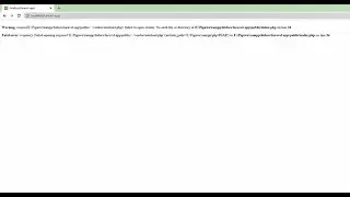 Error Laravel  - failed to open stream: vendor autoload