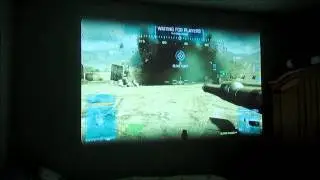 Battlefield 3 on my aaxa led showtime 3d hd