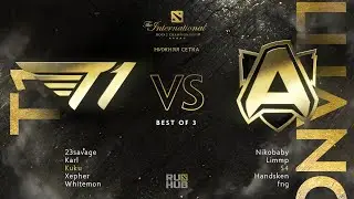 [RU] T1 vs Alliance |The International 10|LB R2 (Bo3)| Game 2|bafik & DKPhobos