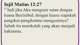 Injil Matius 12 - Alkitab Suara dan Text - Indonesian Holy Bible GOSPEL MATTHEW