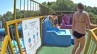 Turbo Water Slide at R&oacute;mai Strand