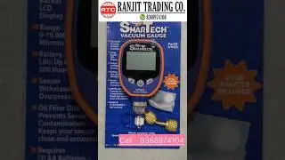 Vacuum Gauge Meter #ACservice #ACmachine #refrigeration #hvac #Service #gauge #meter #vacuum # smart