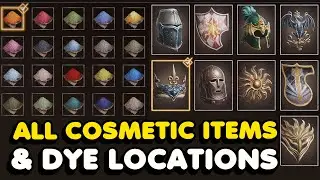Atlas Fallen - All Cosmetic Items & Dye Locations