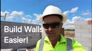 Build Internal Block Walls Easily Apprentices #learn #work #apprentice