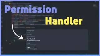 Slash Commands Permissions Handling (AUTO) | discord.js tutorials