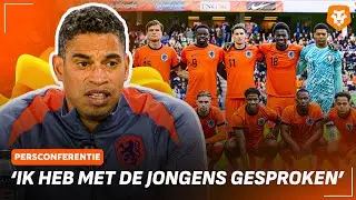 Michael Reiziger in gesprek met Jong Oranje-spelers na vele transfergeruchten l MeeMetOranje Persco