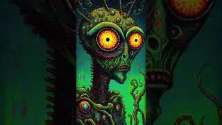 Psychedelic AI Art #shorts