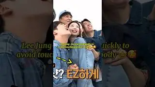 Lee Jung-Ha promptly clenched his hands to avoid touching Jennie #shorts #blackpink #jennie