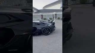 Lamborghini Aventador SVJ with Crazy Exhaust