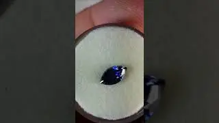 1.12 carat Benitoite Gemstone, Marquise Cut, VVS Clarity