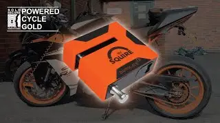 The NEW Squire Barricade&trade; High Security Motorcycle Brake Disc Lock
