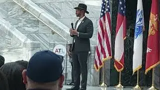 Councilman Dozier at the Atlanta Veterans Recognition Ceremony and Resource Fair