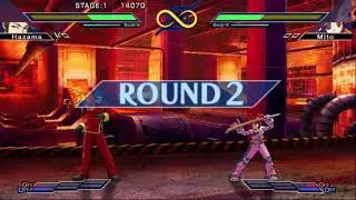 Rumble fish 2 - hazama vs mito - very hard