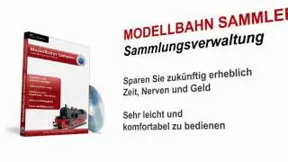 Modellbahn Software f&uuml;r Sammler. Sammlung verwalten. H0, Zug, Bahn, Lok und Anlage.