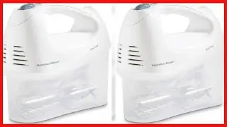Great product -  Hamilton Beach 6-Speed Electric Hand Mixer with Whisk, Traditional Beaters, Snap-On