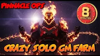 CRAZY Fire Solo Grandmaster FARM - Pinnacle OPS Speedruns in 8 Minutes - Destiny 2 Edge Of Fate