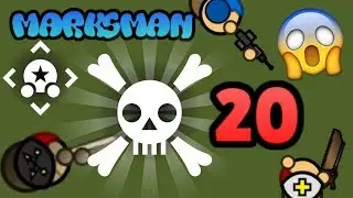 20 KILLS IN 50V50! Marksman Highlights | Surviv.io