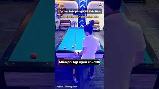 learn billiards with sharp strokes and cocoon shots