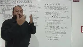 Explicación del Valor Presente Neto