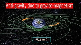 Anti-gravity and magnetic effects of mass | Maxwell's eqn for gravity 2