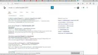 How to Download Visual C++ Redistributable for visual studio 2017