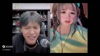#网红PK名场面，#主播PK前先宣传一番反#诈骗思想，看#小杨哥PK安妮
