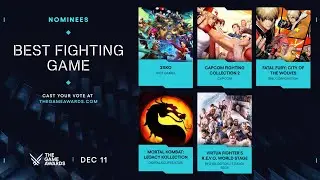 Game Awards (2025) - Best Fighting Game Nominees!!