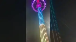 Texas State Fair Ferris Wheel At Night 2022
