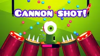 Cannon shot ! Gameplay | Android and iOS App Game |ASMR Rainbow