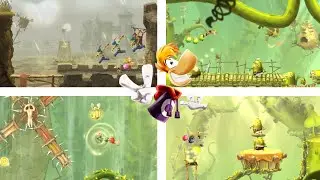 RAYMAN ADVENTURES IPAD GAME - Adventure 82 (Platform, Retro game play)