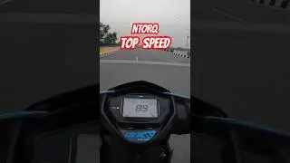 TVS NTORQ TOP SPEED TEST 🚀😻| 💯 PLUS FASTEST SCOOTER 🛵 | FULL VIDEO UPLOADED ✅ #shorts #topspeed