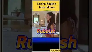 R- Rubbish meaning in hindi with tricks. Learn english from south movie. #vocabulary