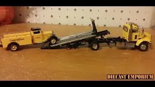 TWH JerrDan Steel Shark on Peterbilt Model 335 (Yellow & Black)