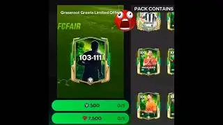 Grassroot Greats ☠️25 pack  crazy Luck 🤯 #fcmobile25 #fifamobile #eafc25 #fifa #fifa23 #fifa22