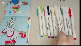 Coloring process step by step part 4🌈✏️#artisticgirl#art #Marker #pointerscolors 