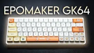 Epomaker GK64 Build + Mods | Akko Matcha Green Switches | Gummy O-Ring Mount